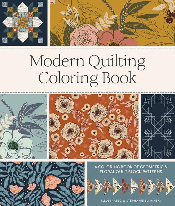 Modern Quilting Coloring Book-Lifestyle and Leisure-買書書 BuyBookBook