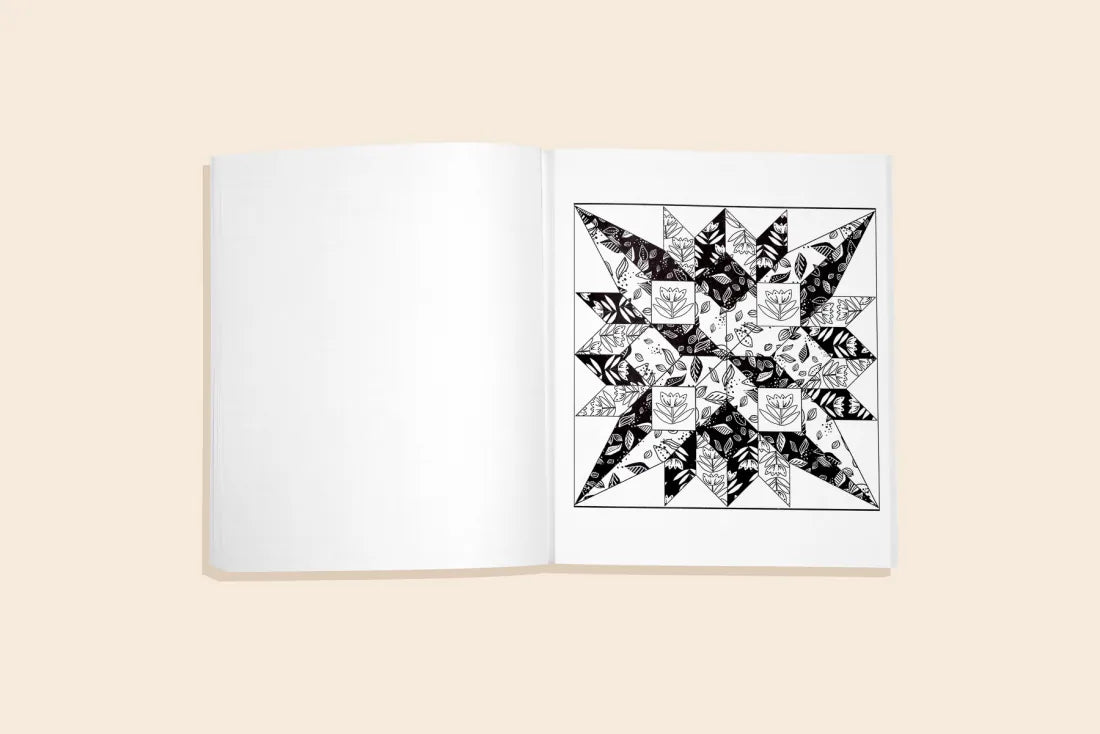 Modern Quilting Coloring Book US - Paperback / softback