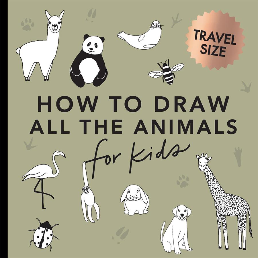 All the Animals: How to Draw Books for Kids with Dogs, Cats, Lions, Dolphins, and More (Stocking Stuffers for Kids)-Children’s / Teenage general interest: Art/ music/ drama and film-買書書 BuyBookBook