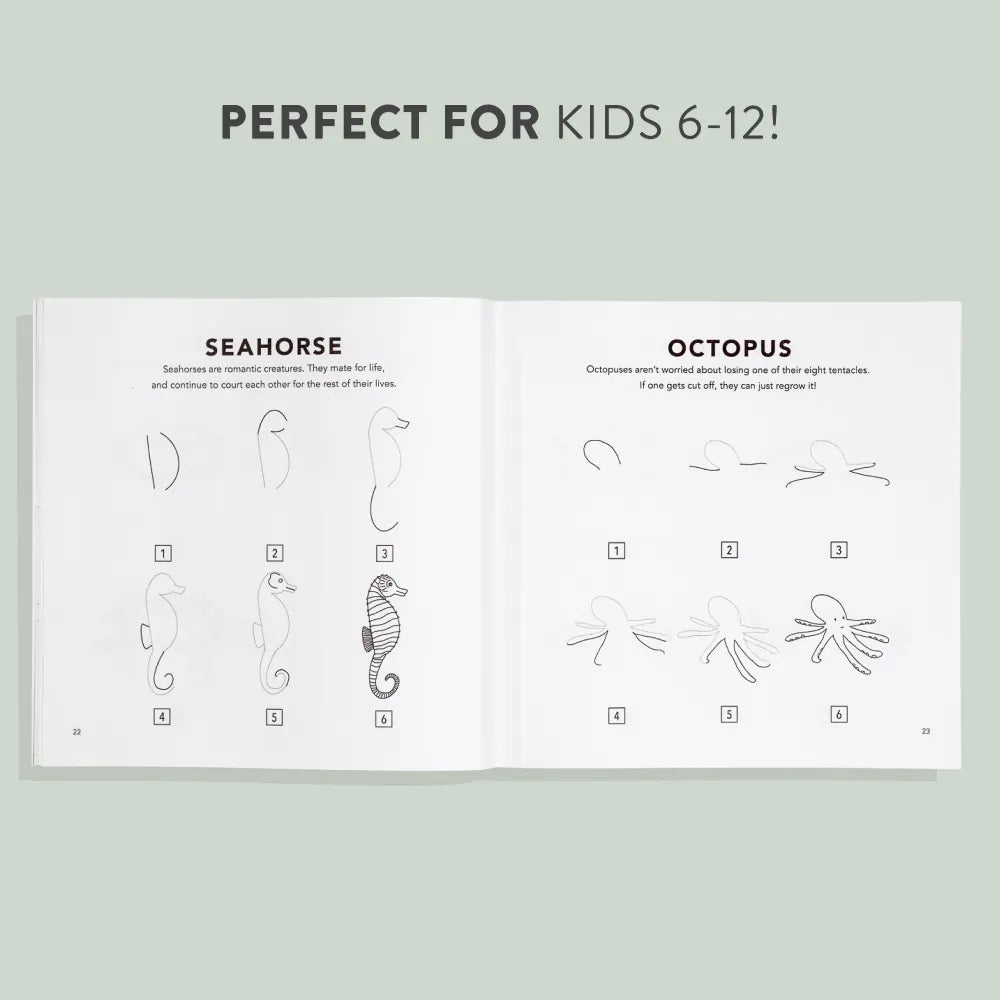 Under the Sea: How to Draw Books for Kids with Dolphins, Mermaids, and Ocean Animals (Summer Activity Book for Kids) US - Paperback / softback