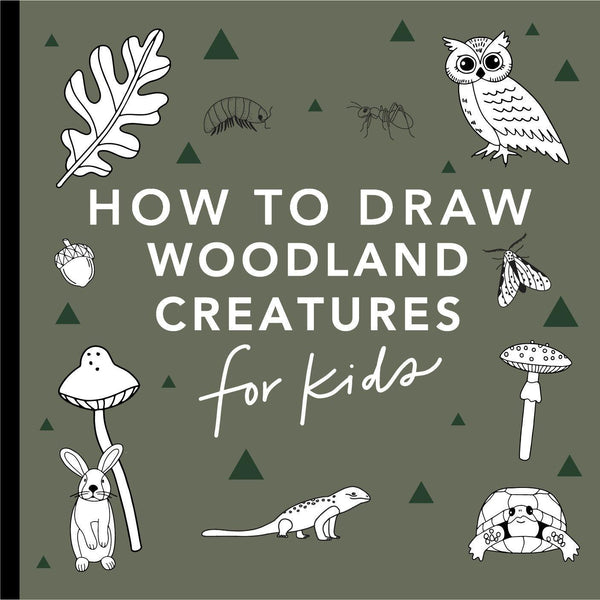 Mushrooms & Woodland Creatures: How to Draw Books for Kids with Woodland Creatur es, Bugs, Plants, and Fungi-Children’s / Teenage general interest: Art/ music/ drama and film-買書書 BuyBookBook