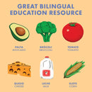 My Big Bilingual Book of First Words US - Hardback