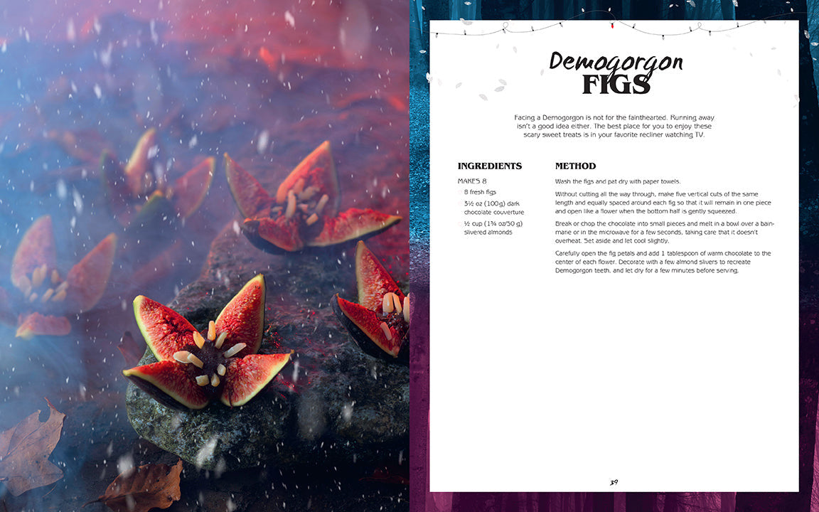 Unofficial Stranger Things Cookbook inside page 2