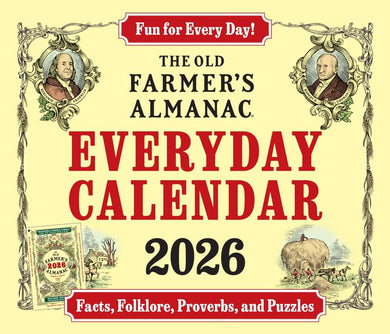 The 2026 Old Farmer's Almanac Everyday Box Calendar-Lifestyle and Leisure-買書書 BuyBookBook
