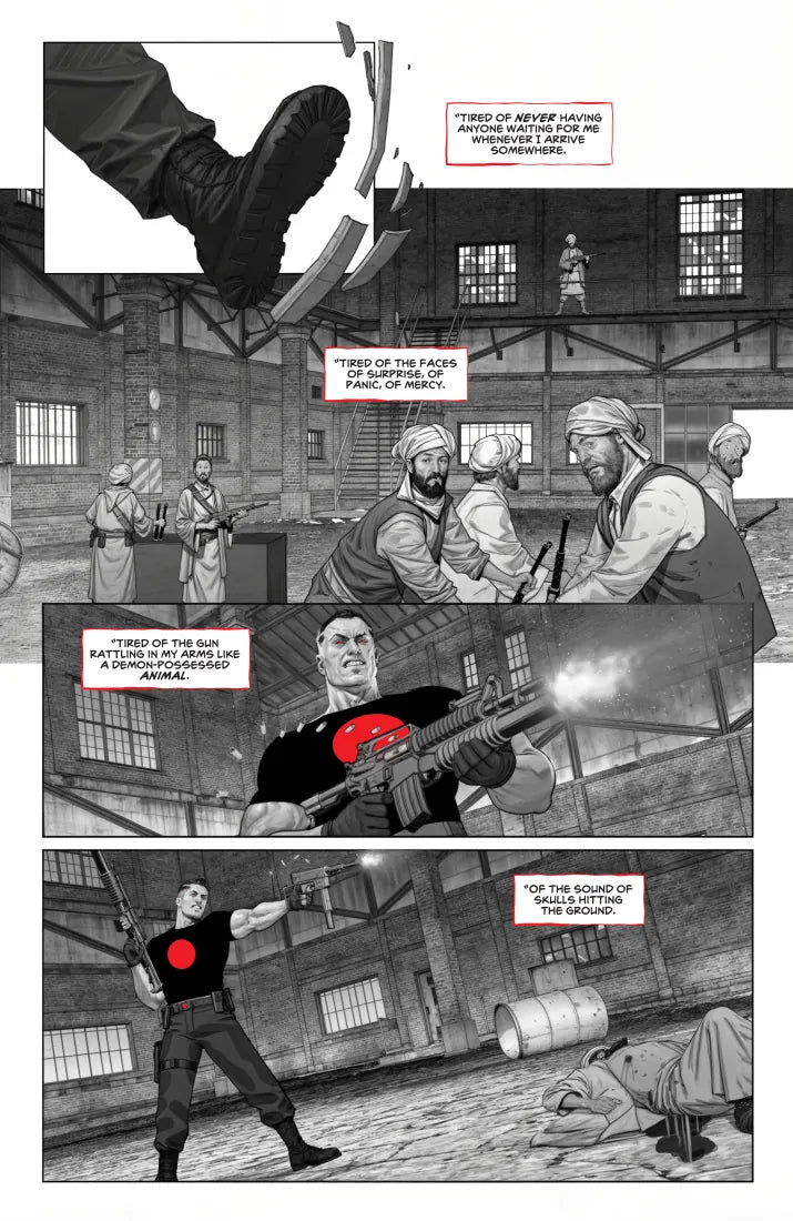 Black, White & Bloodshot US - Hardback