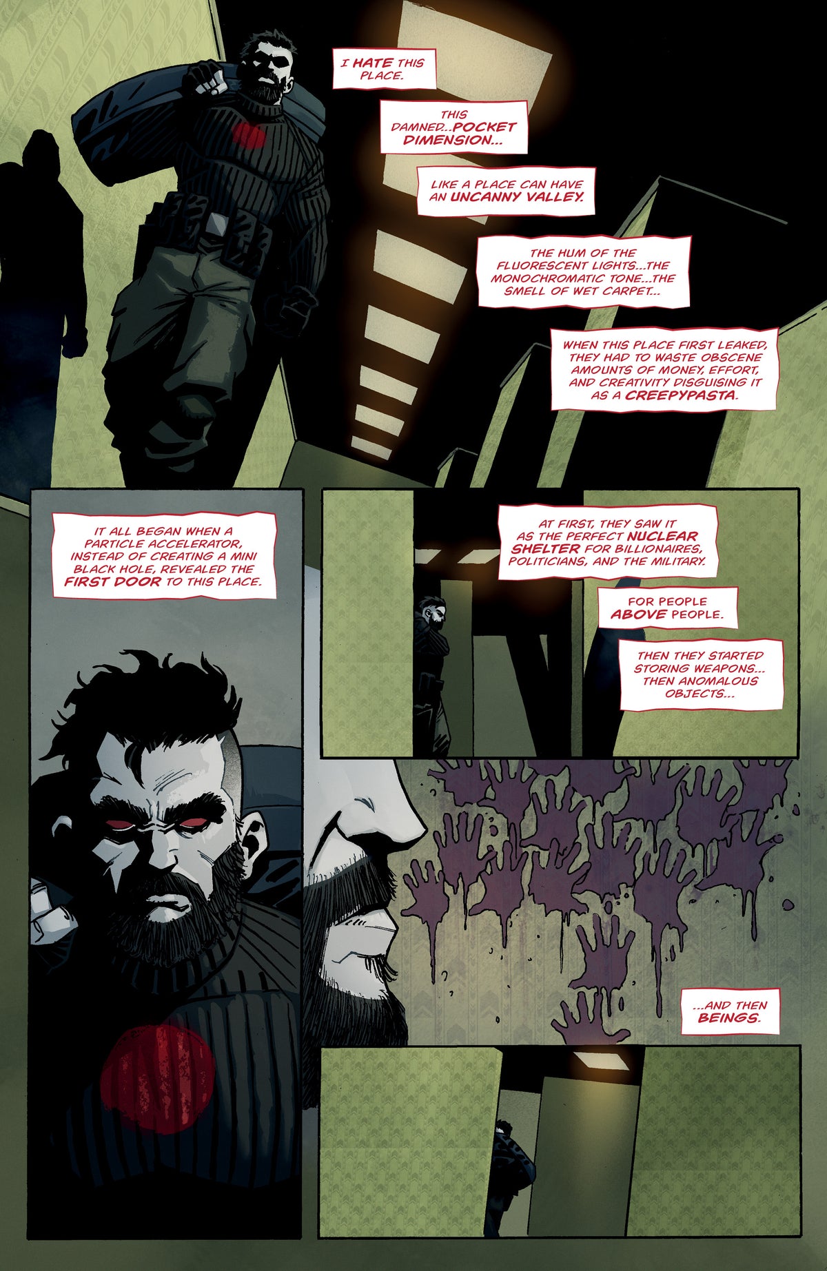 Valiant Beyond: Bloodshot: Redder Than Blood interior 1 (ISBN 9781962201711)