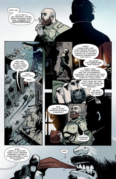 Valiant Beyond: Bloodshot: Redder Than Blood interior 2 (ISBN 9781962201711)