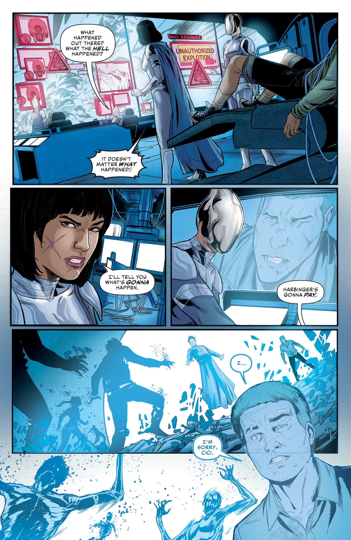 Valiant Beyond: All-New Harbinger: Power to the Superpeople interior 1 (ISBN 9781962201728)