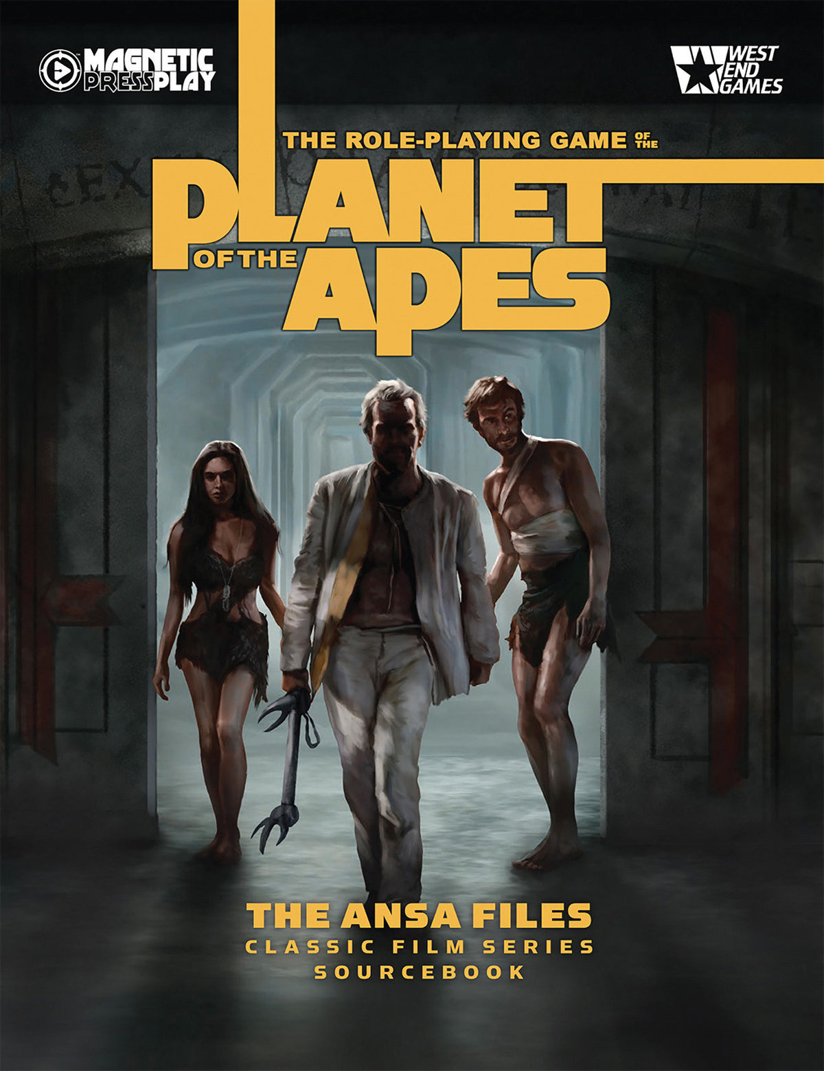 The Planet of the Apes RPG ANSA Sourcebook cover (ISBN 9781962413046)
