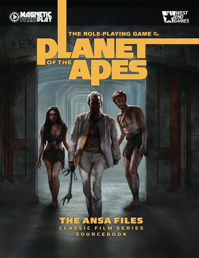 The Planet of the Apes RPG ANSA Sourcebook cover (ISBN 9781962413046)