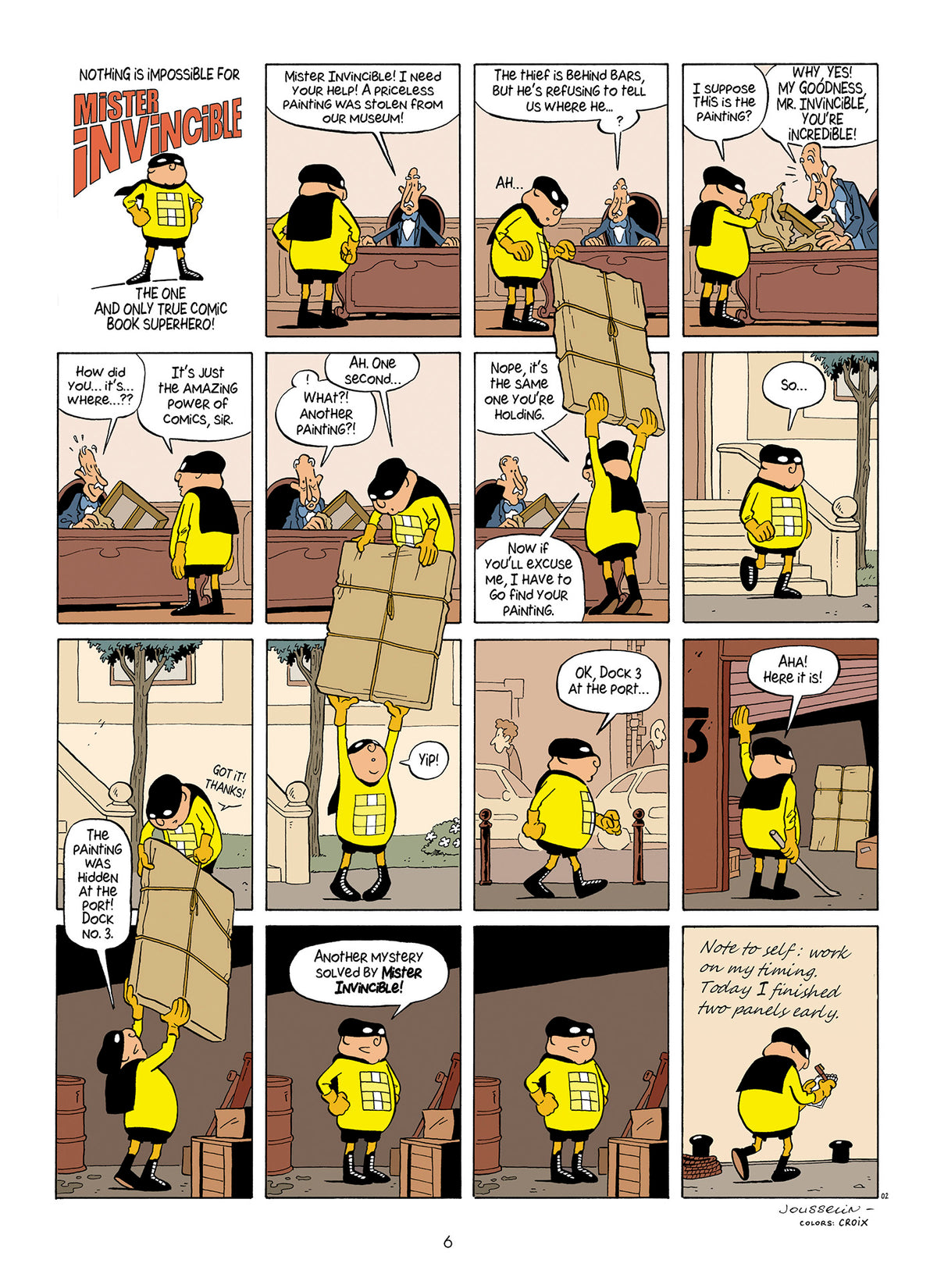 Mister Invincible Redux interior 2 (ISBN 9781962413800)