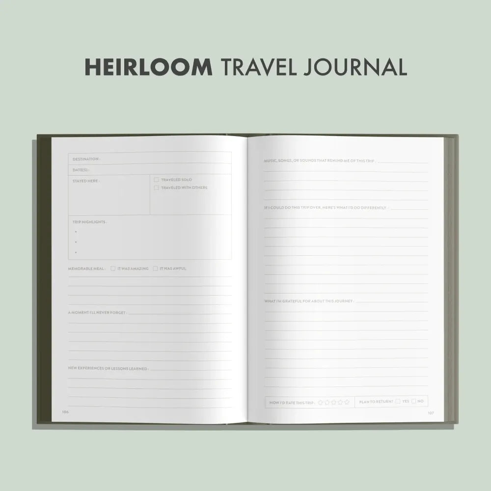 My Travel Journal US - Hardback