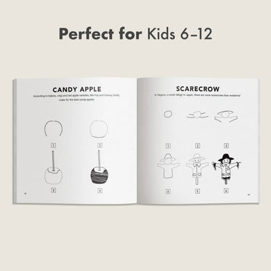 Fall Things: How to Draw Books for Kids with Pumpkins, Scarecrows, Turkeys and More US - Paperback / softback