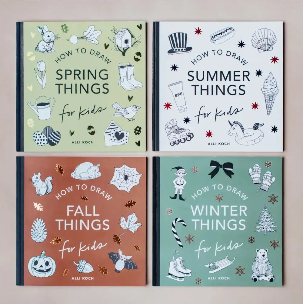 Fall Things: How to Draw Books for Kids with Pumpkins, Scarecrows, Turkeys and More US - Paperback / softback