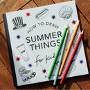 Summer Things: How to Draw Books for Kids Featuring Beach Fun, Summer Camp, Picnics, and More US - Paperback / softback