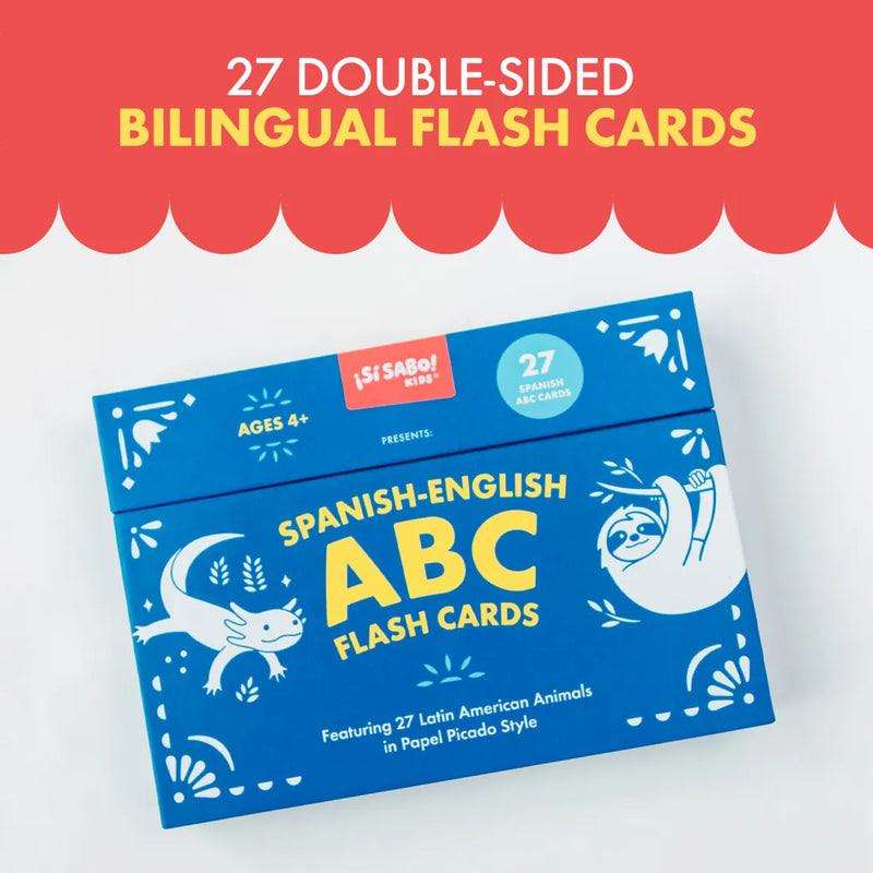 Spanish-English ABC Flash Cards US - Cards