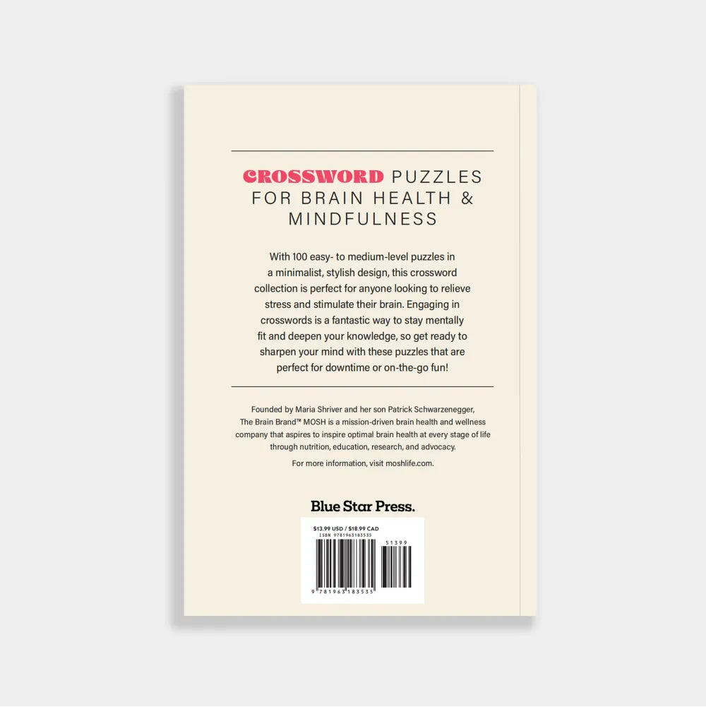 100 Stress-Relieving Crossword Puzzles to Sharpen Your Mind US - Paperback / softback