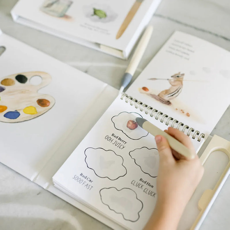 Wishy Washy (Water Reveal Edition) US - Spiral bound