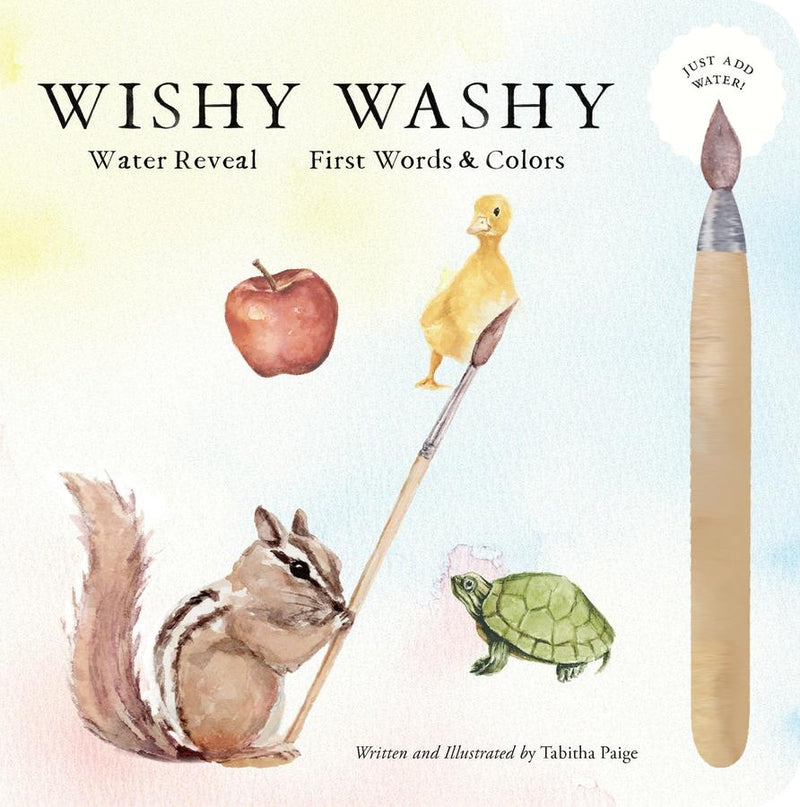 Wishy Washy (Water Reveal Edition)-Children’s interactive and activity books and kits-買書書 BuyBookBook