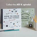 All the Animals: How to Draw Books for Kids with Dogs, Cats, Lions, Dolphins, and More US - Spiral bound