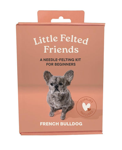 Little Felted Friends: French Bulldog