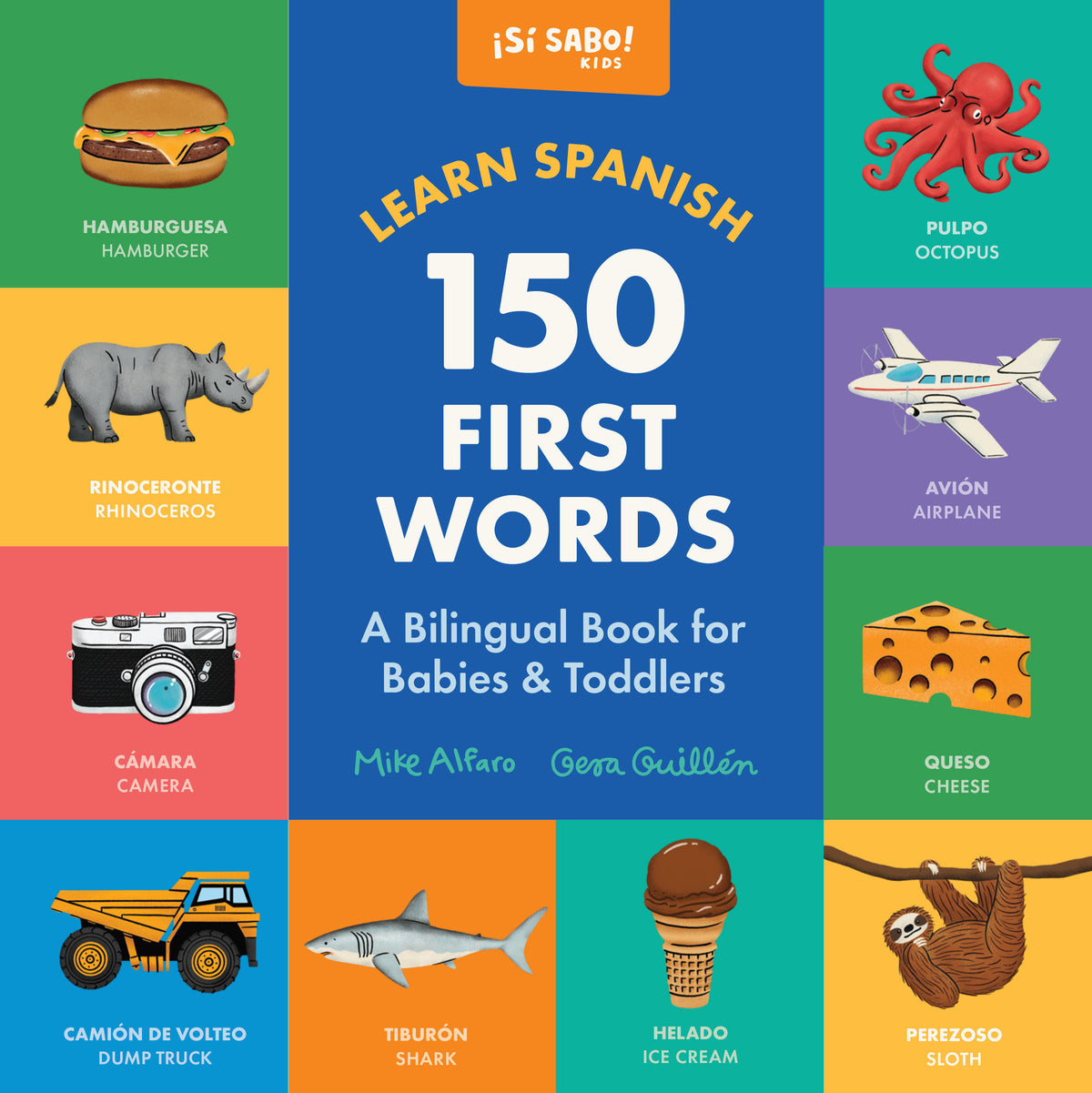 Learn Spanish: 150 First Words cover (ISBN 9781969889479)