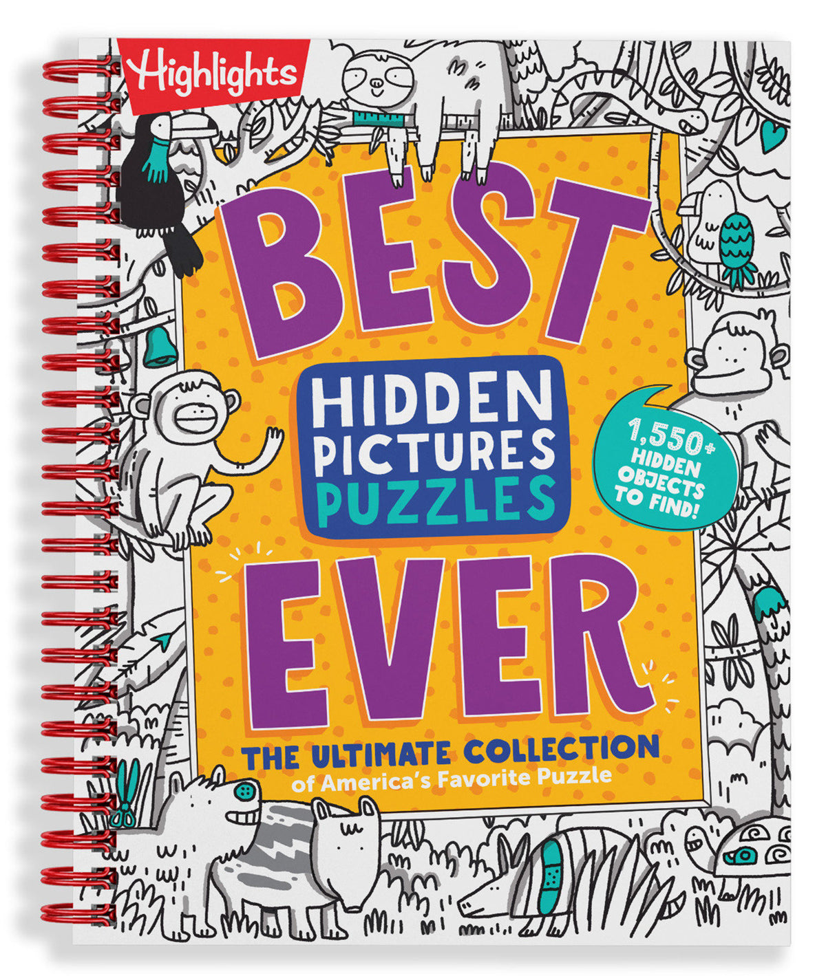 Best Hidden Pictures Puzzles Ever cover (ISBN 9781969889660)