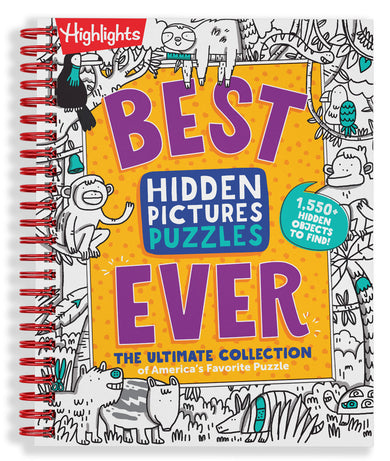 Best Hidden Pictures Puzzles Ever cover (ISBN 9781969889660)