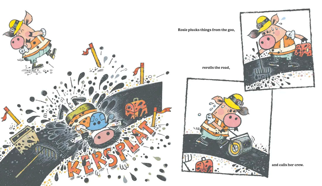 Pigs Dig a Road US - Hardback