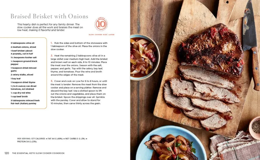 The Essential Keto Slow Cooker Cookbook US - Paperback / softback