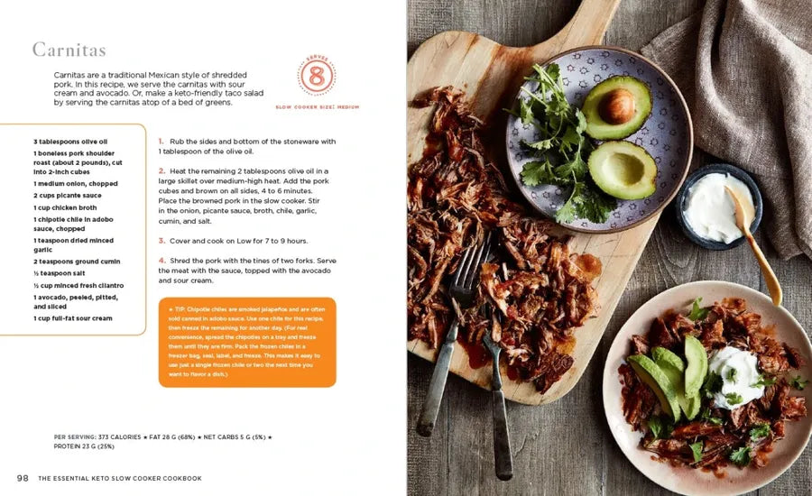 The Essential Keto Slow Cooker Cookbook US - Paperback / softback