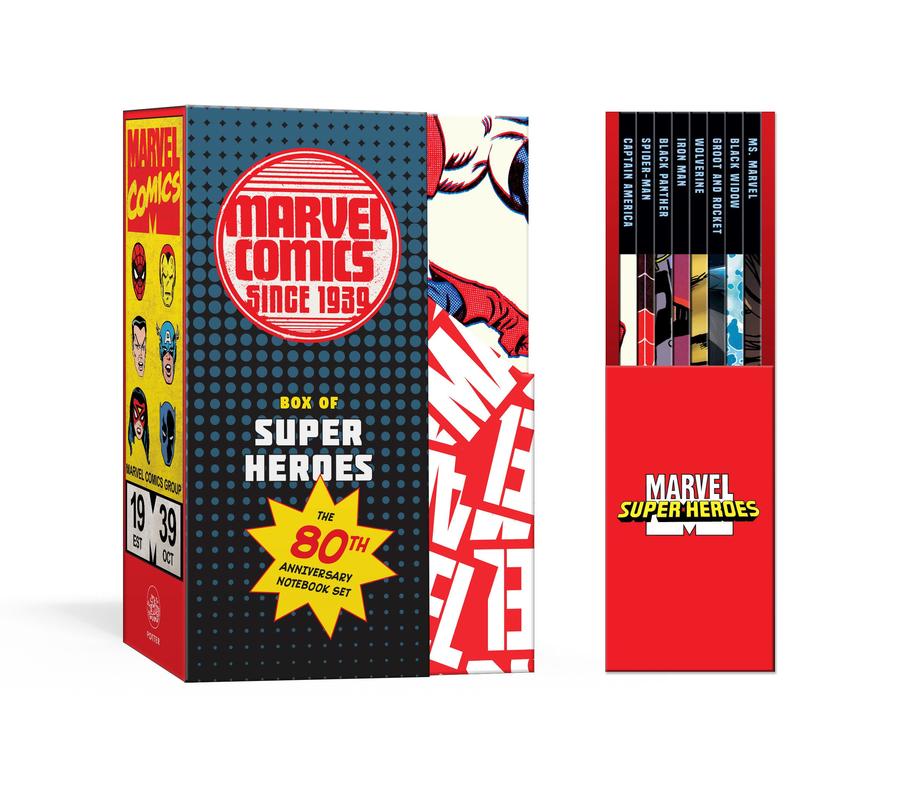 Marvel's Box of Super Heroes-Hobbies/ quizzes/ games-買書書 BuyBookBook