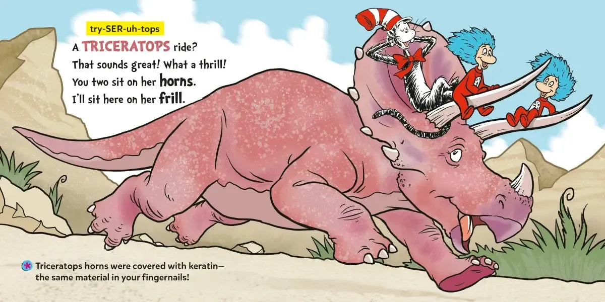 Dr. Seuss Discovers: Dinosaurs US - Board book