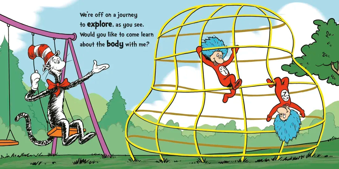 Dr. Seuss Discovers: The Human Body US - Board book