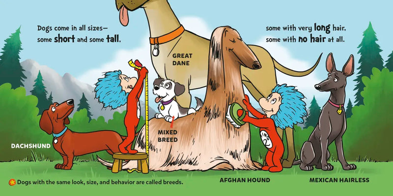 Dr. Seuss Discovers: Dogs US - Board book