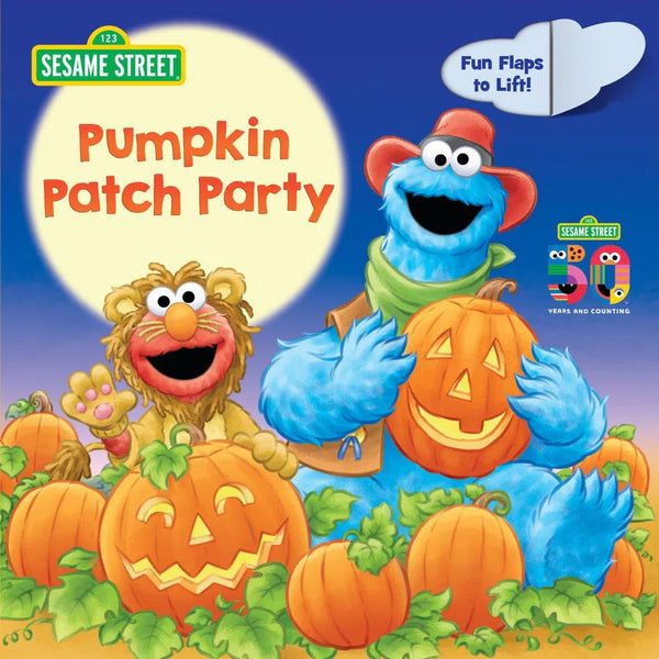 Pumpkin Patch Party (Sesame Street)-Children’s / Teenage fiction: General and modern fiction-買書書 BuyBookBook