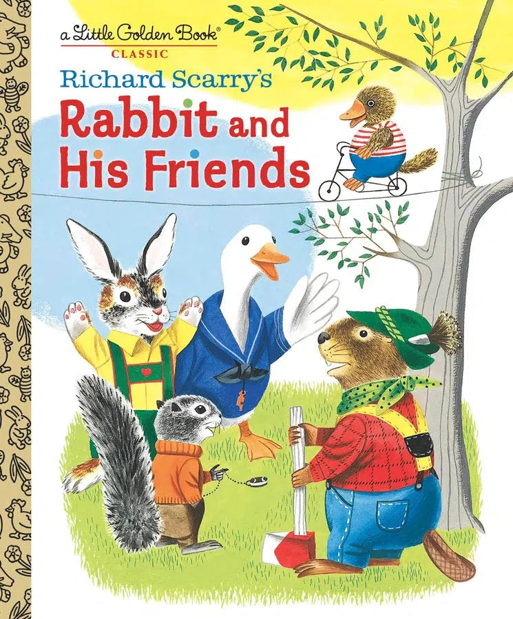 Richard Scarry's Rabbit and His Friends-Children’s / Teenage fiction: General and modern fiction-買書書 BuyBookBook