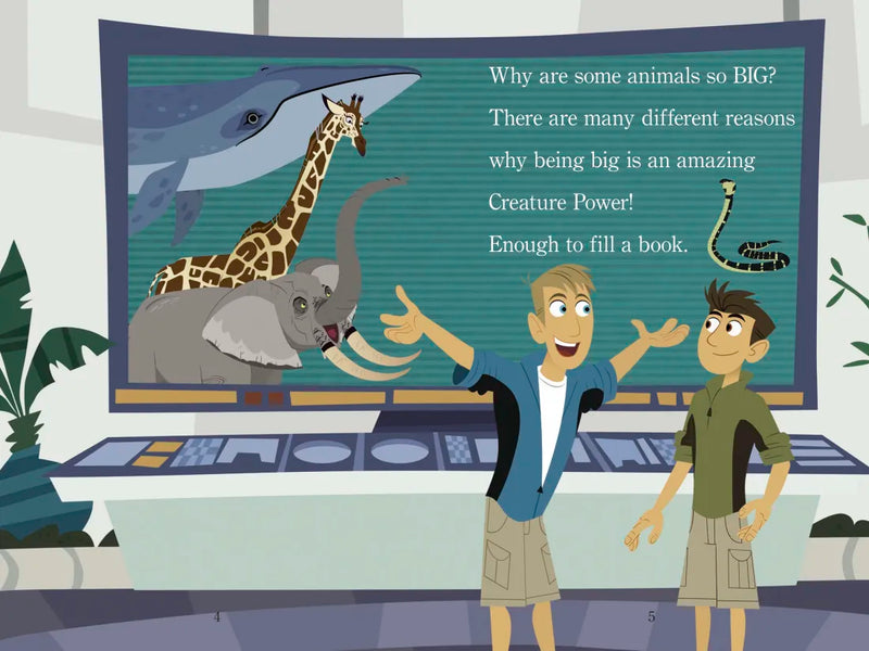 Creature Powers: The Biggest! (Wild Kratts) US - Paperback / softback