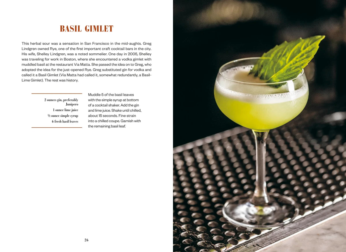 Modern Classic Cocktails US - Hardback