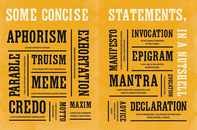 You Need a Manifesto US - Paperback / softback