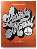 House Industries Lettering Manual-Design/ fashion/ architecture/ illustration-買書書 BuyBookBook