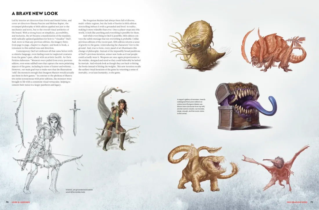 Dungeons & Dragons Lore & Legends US - Hardback