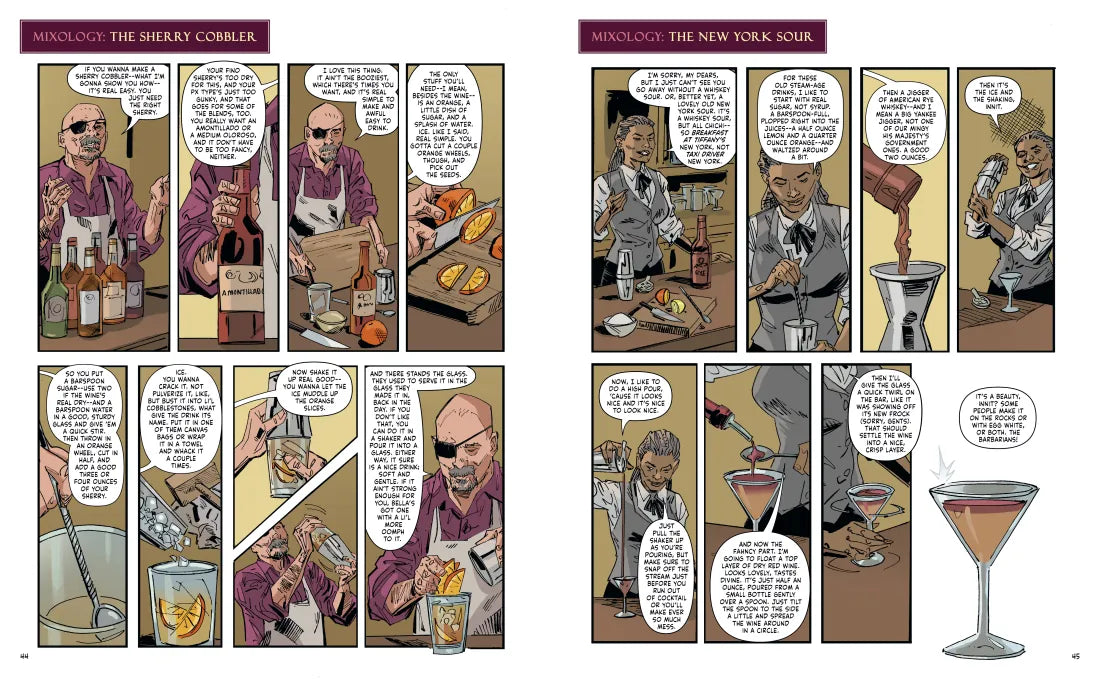 The Comic Book History of the Cocktail US - Hardback