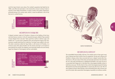 The Encyclopedia of Cocktails US - Hardback