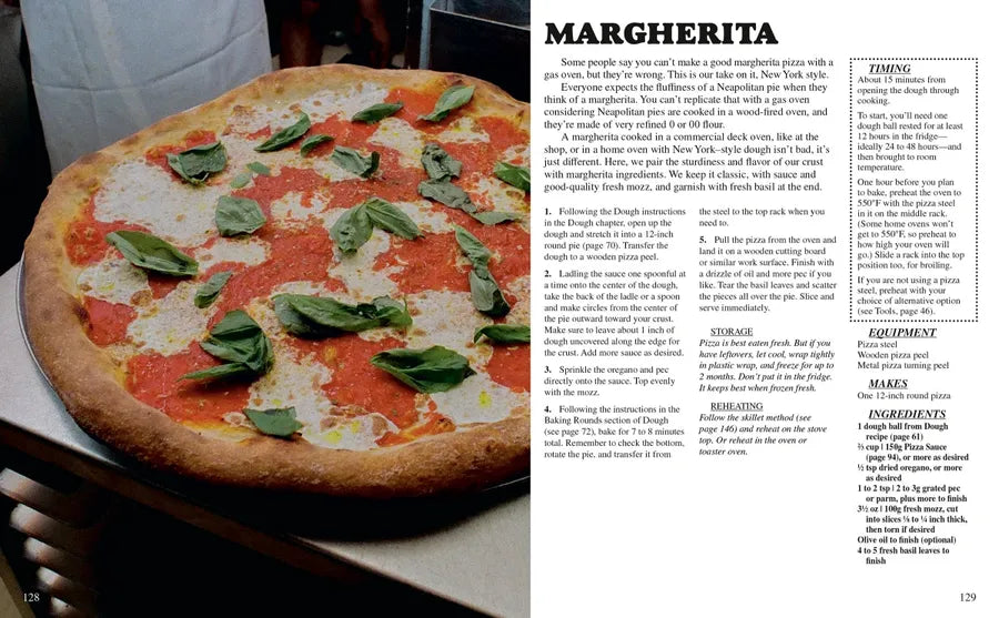 The Scarr's Pizza Cookbook US - Hardback