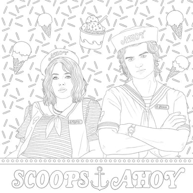 Stranger Things: The Official Coloring Book US - Paperback / softback