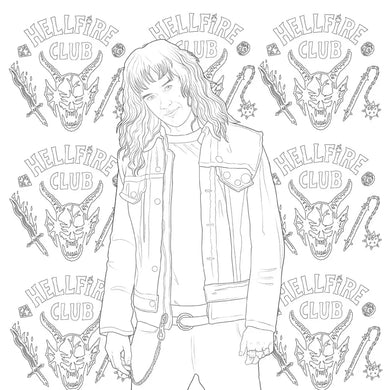 Stranger Things: The Official Coloring Book US - Paperback / softback