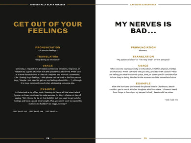 Historically Black Phrases US - Hardback