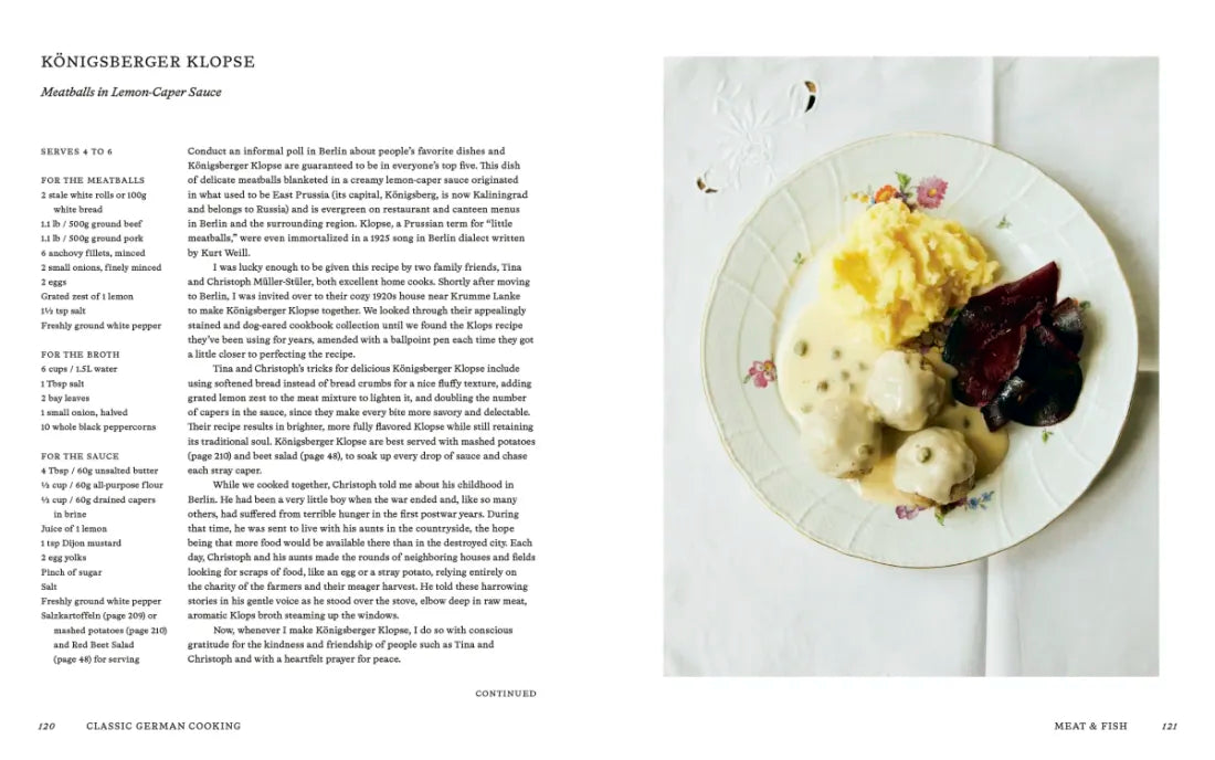 Classic German Cooking US - Hardback