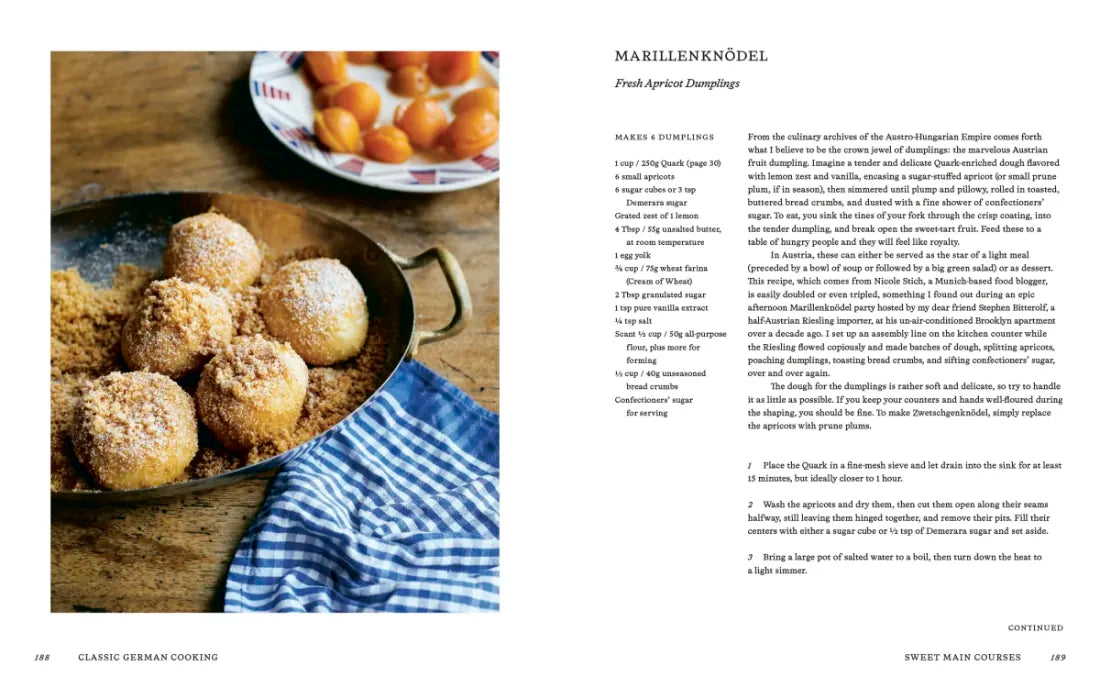 Classic German Cooking US - Hardback